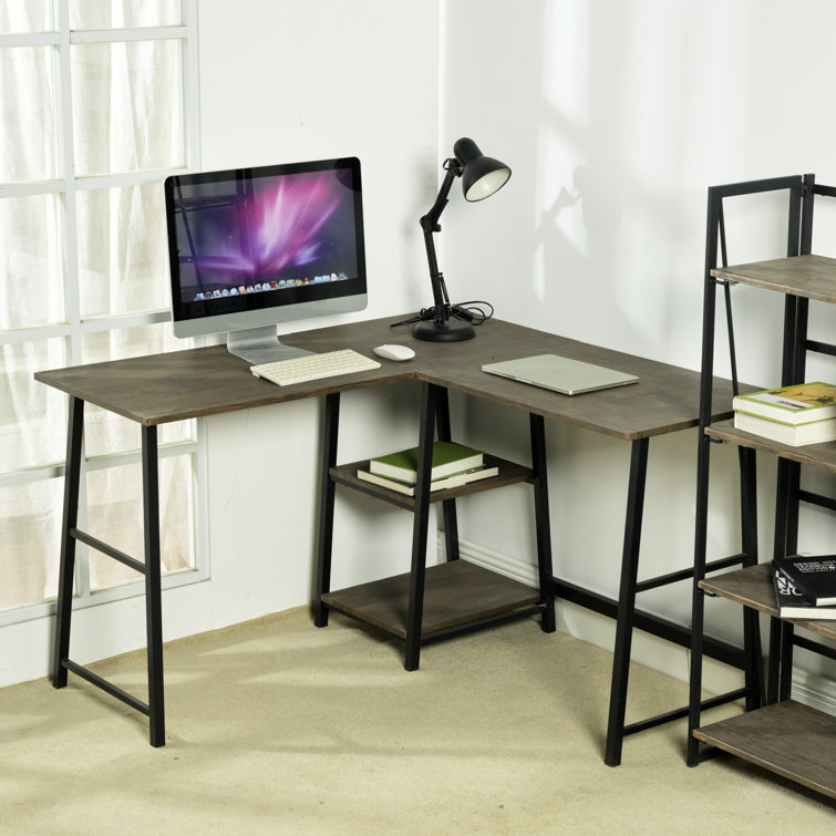 L shaped deals desk wayfair